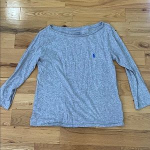 3/4 sleeve grey women’s shirt!